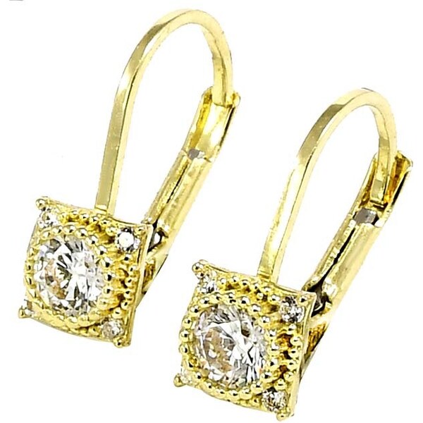 zlaté detské náušnice Glare 947 51003041