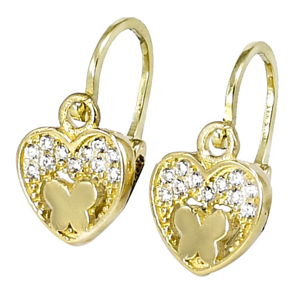 zlaté detské náušnice Glare986 51002938