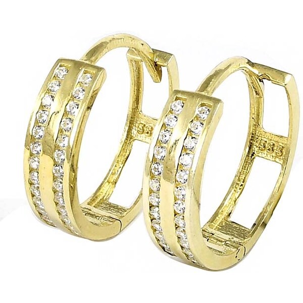 zlaté náušnice Glare 31 51196807