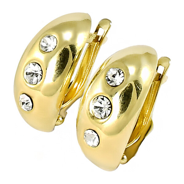 zlaté náušnice Glare 75 51197027