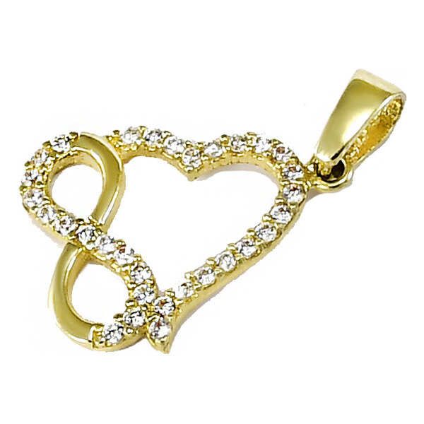 zlatý prívesok Glare 412 51197057