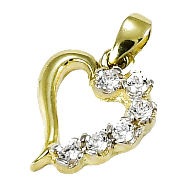 zlatý prívesok Glare 418 51197063