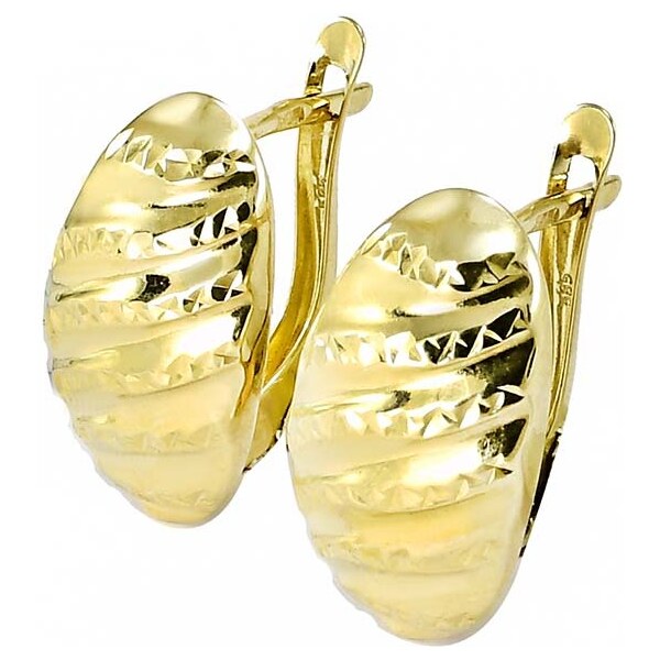 zlaté náušnice Glare 98 51197099