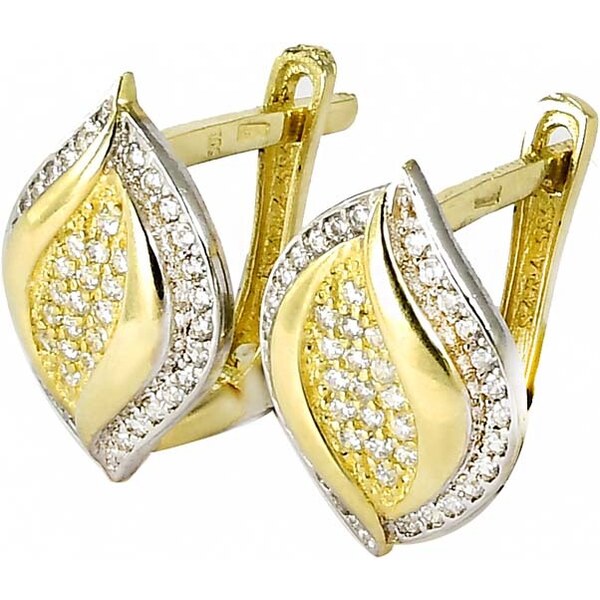 zlaté náušnice Glare 101 51197102