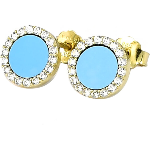 zlaté náušnice Glare 108 51197139