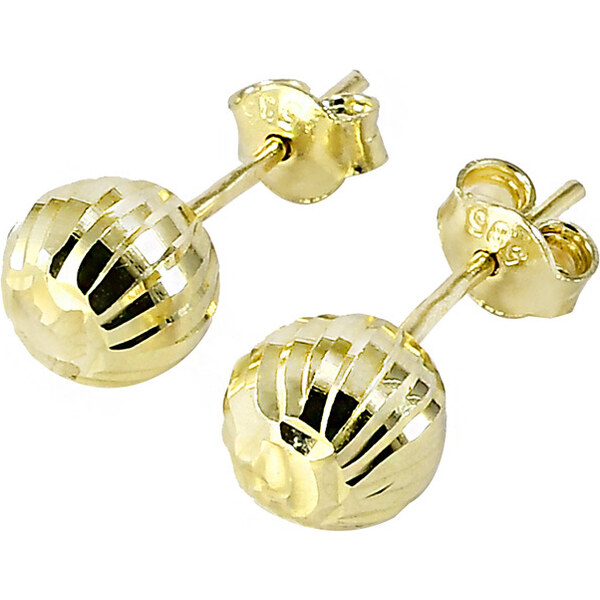 zlaté náušnice Glare 157 51290014