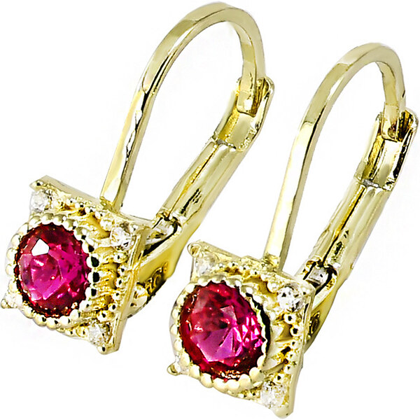 zlaté náušnice detské Glare 143 51202906