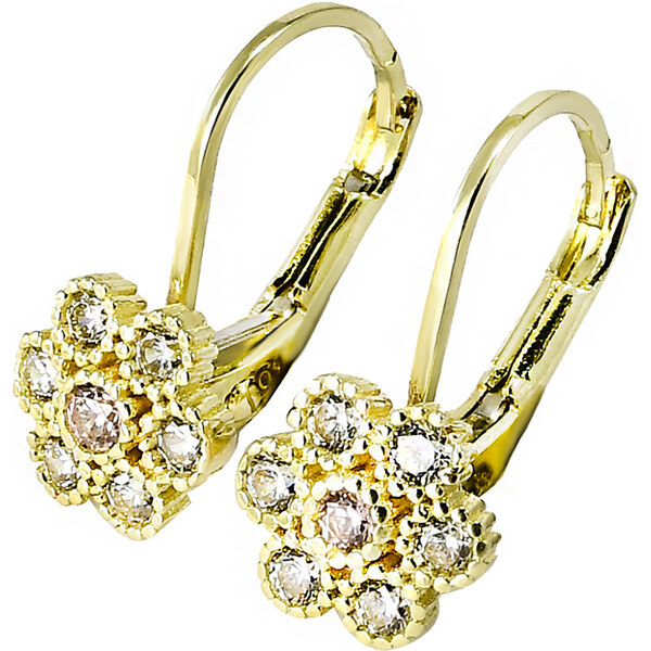 zlaté náušnice detské Glare 144 51202907