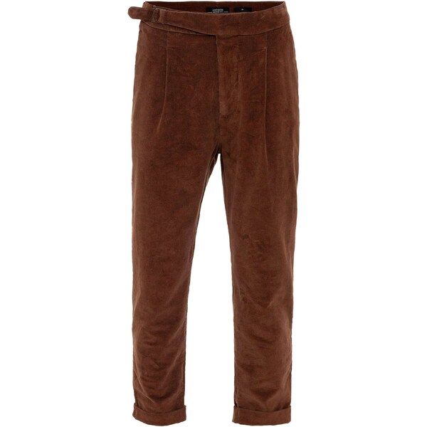 Antioch Plisované nohavice mokka 54339886