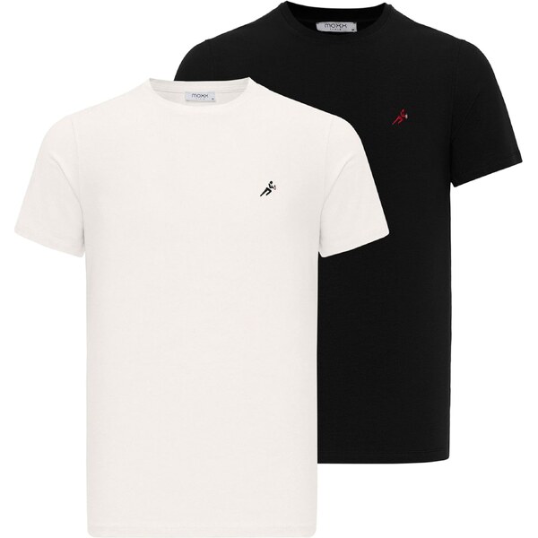 Moxx Paris Tričko červená / čierna / biela 54347602