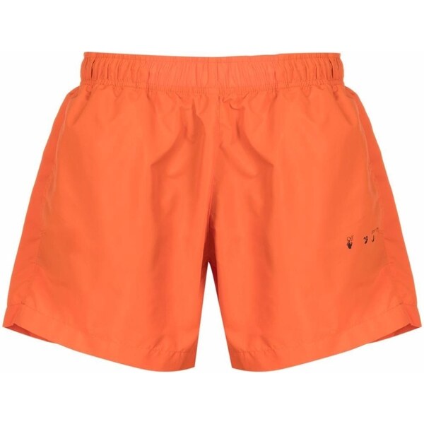 OFF-WHITE Logo Orange plavky 51575451
