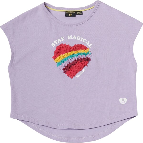 KOROSHI Top vodová / žltá / orgovánová / tmavočervená 54350442