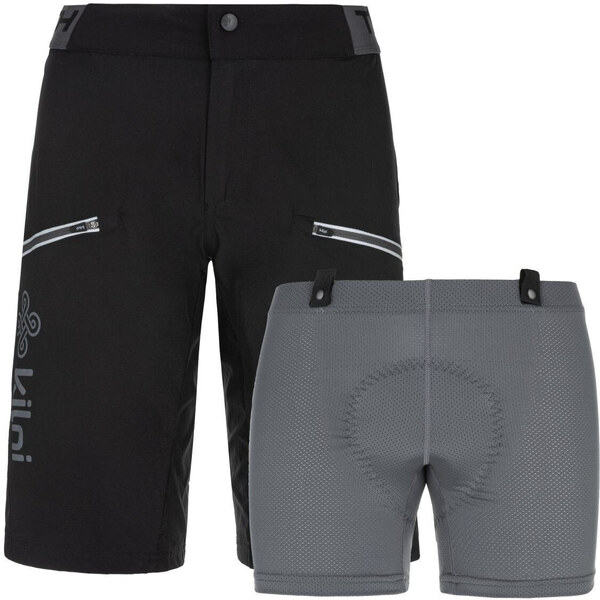 Dámske cyklistické šortky Trackee-w Black - Kilpi 51595780