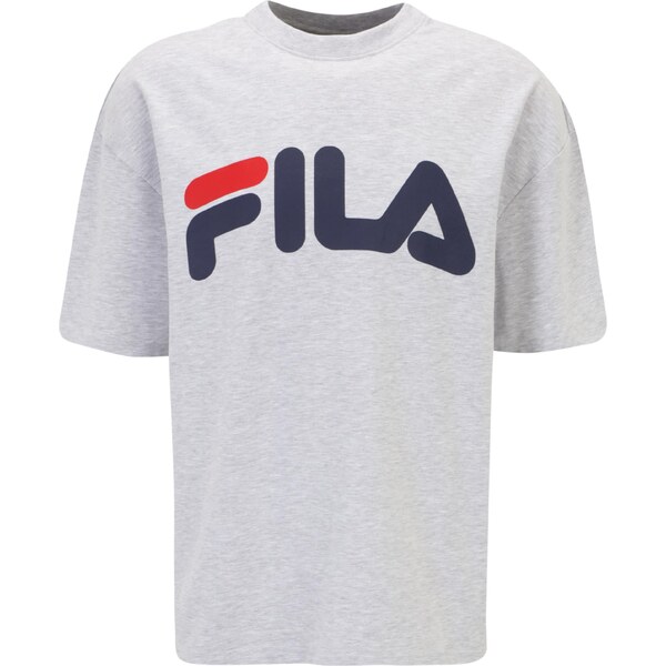 FILA Tričko LOWELL námornícka modrá / sivá melírovaná / červená 54340595