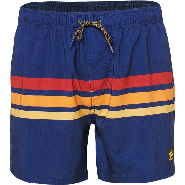 KOROSHI Plavecké šortky tmavomodrá / marhuľová / mandarínková / 54331168