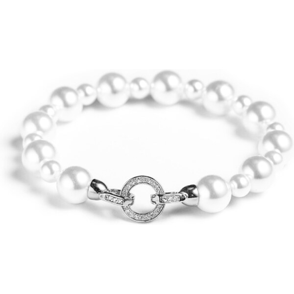 SWAROVSKI Elements Swarovski e. perlový náramok Monte Carlo seb6001 52067116