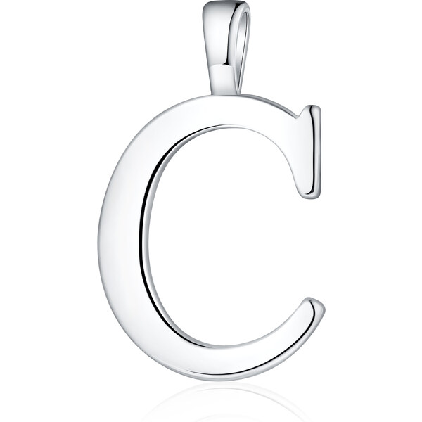 Olivie PÍSMENO C strieborný prívesok 8612 52171531