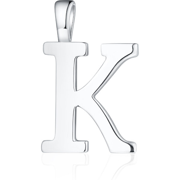 Olivie PÍSMENO K strieborný prívesok 8620 52171539