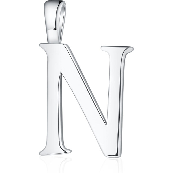 Olivie PÍSMENO N strieborný prívesok 8623 52171542