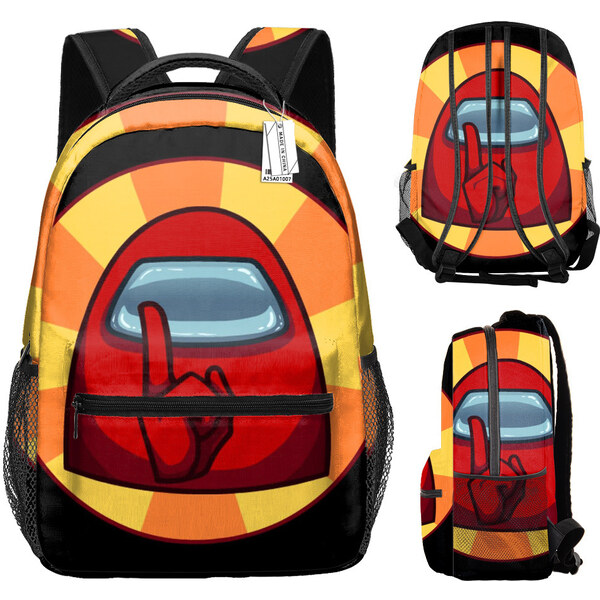 Made in China Detský / študentský batoh s potlačou celého obvodu motív 52162033