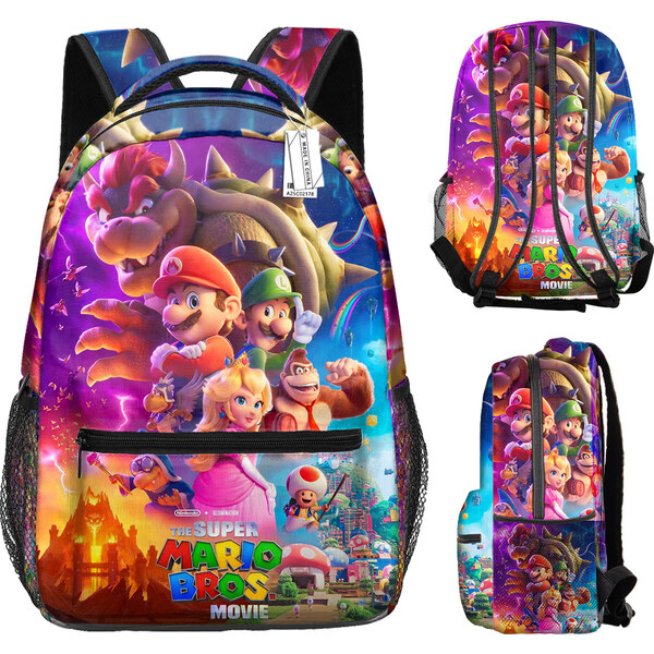 Made in China Detský / študentský batoh s potlačou celého obvodu motív 52162044