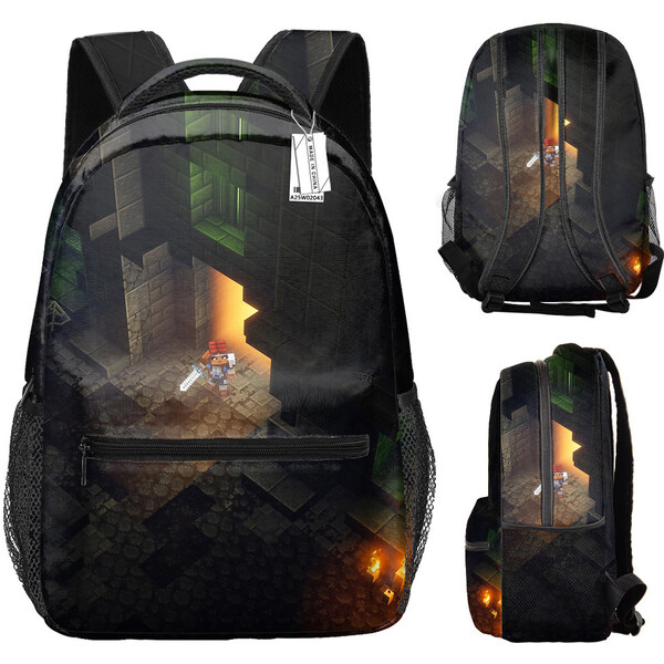 Made in China Detský / študentský batoh s potlačou celého obvodu motív 52162045