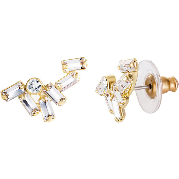 Preciosa Očarujúce pozlátené náušnice s krištáľmi Sugarheart Candy 66594673