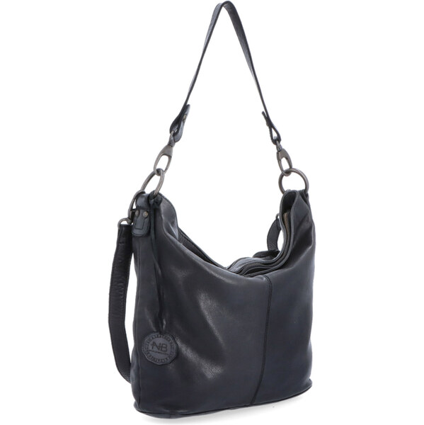 Kožená kabelka cez rameno Noelia Bolger čierna NB 2043 C 64020923
