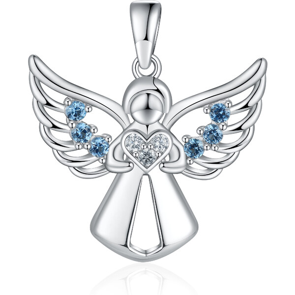 Olivie Strieborný prívesok ANJEL 8637 52171556