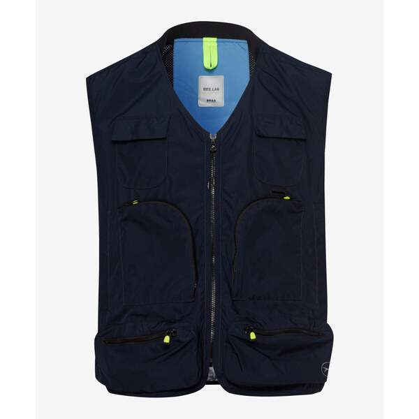 Pánska modrá vesta BRAX 52170123