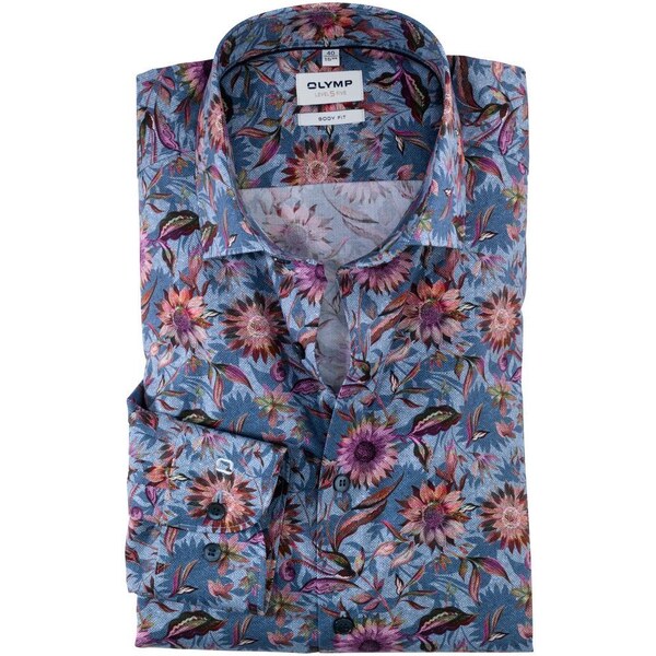 Pánska kvetovaná košeľa OLYMP body fit 52170170