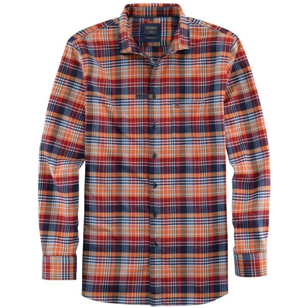 Pánska farebná casual košeľa OLYMP modern fit 52170192