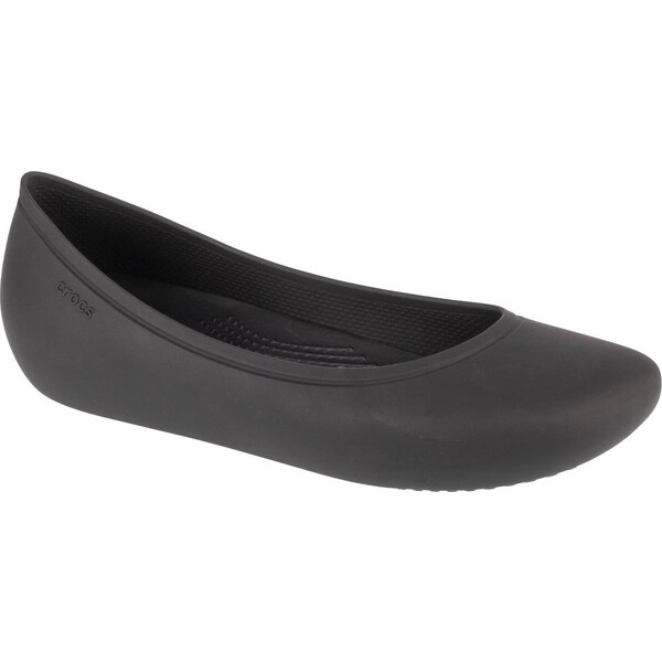 Čierne dámske baleríny Crocs Brooklyn Flat W 209384-001 52672893