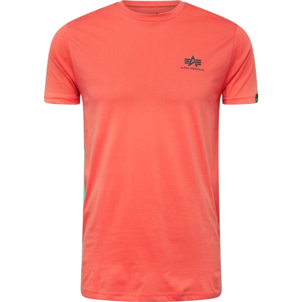 ALPHA INDUSTRIES Tričko melónová / čierna 54058430