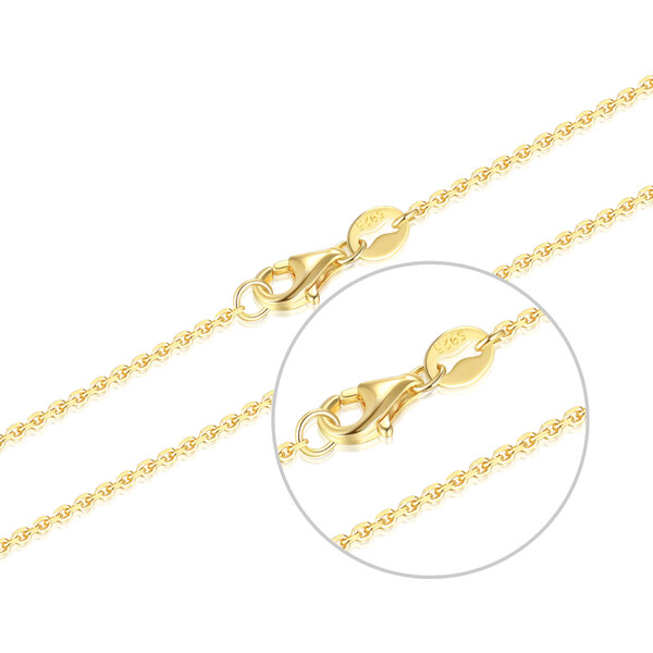 Olivie Strieborná 45cm retiazka ALEX GOLD 8598 52260642