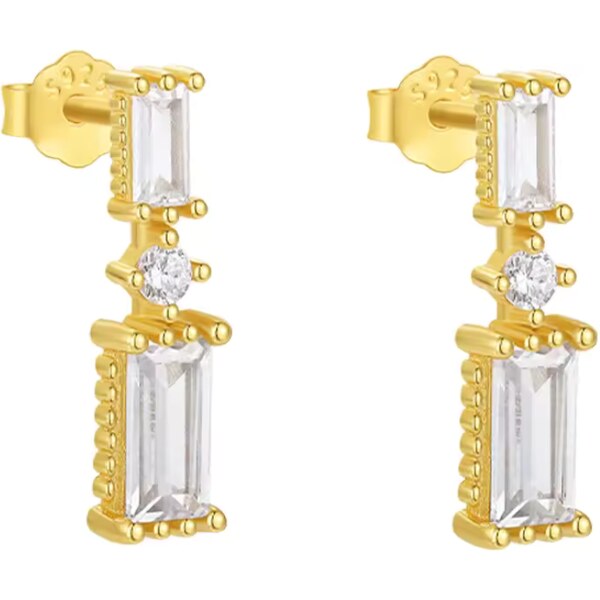 Olivie Stříbrné minimalistické náušnice 8651 52327137