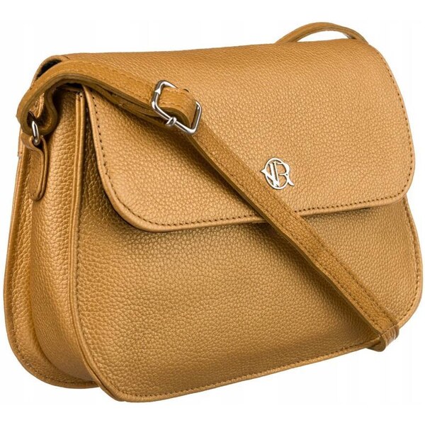 Kožená dámska kabelka s regulovateľným popruhom - Rovicky 66065431