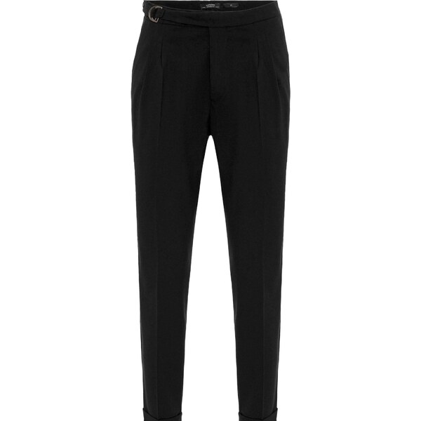 Antioch Plisované nohavice čierna 54347201