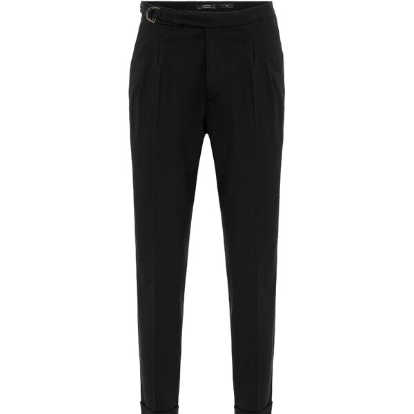 Antioch Plisované nohavice čierna 55684708