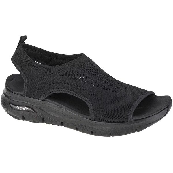 Skechers Dámske Sandále Arch Fit - CITY CATCH BLACK 119236/BBK 52462234