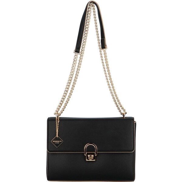 Dámska crossbody kabelka čierna - DIANA & CO Sticchia čierna 52371389
