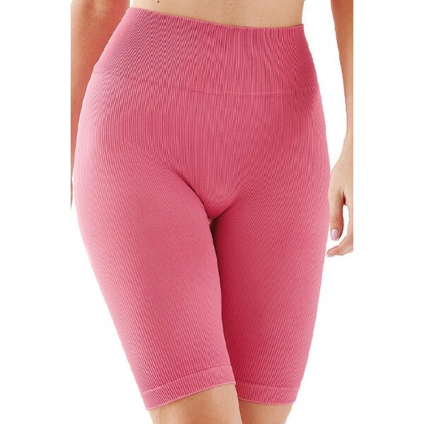 GABRIELLA Dámske športové legíny 1205 Track rib pink 58287596