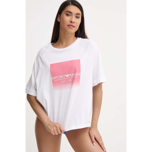 Dámske tričko 164829 4R255 00010 white - Emporio Armani 52358438