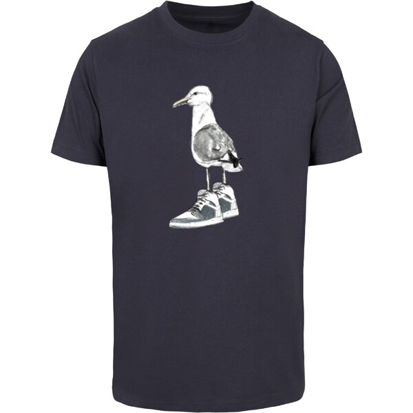 Mister Tee Mens Seagull Sneakers T-Shirt - Navy 66293128