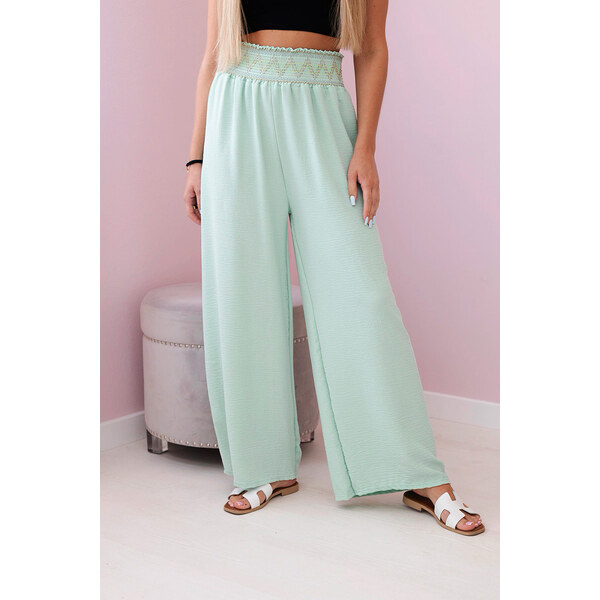 Fashionweek Dámske nohavice ľahké vzdušné Voľné K40 52426153