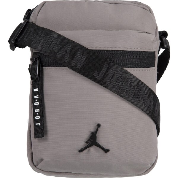 Jordan Taška cez rameno AIRBORNE sivá / čierna 54636302