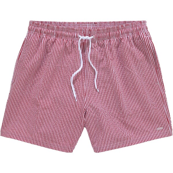 VENICE BEACH Plavecké šortky krvavo červená / biela 54345158