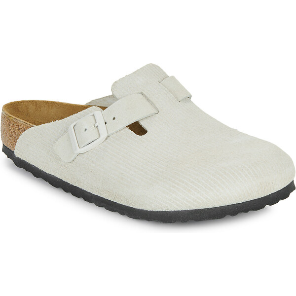 BIRKENSTOCK Nazuvky Boston LEVE Corduroy Antique White BIRKENSTOCK 62503671