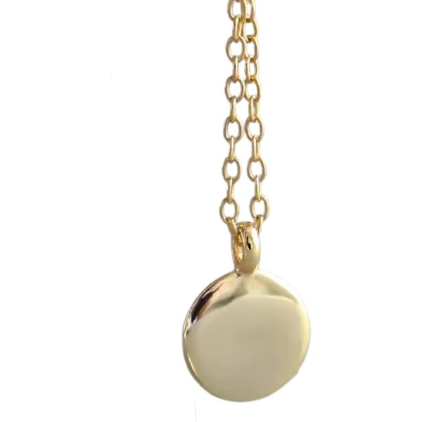 MAJYA Strieborná retiazka s medailónikom pozlátená 10921 64581902