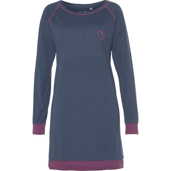 VIVANCE Nočná košieľka Dreams námornícka modrá / eozín 54255655